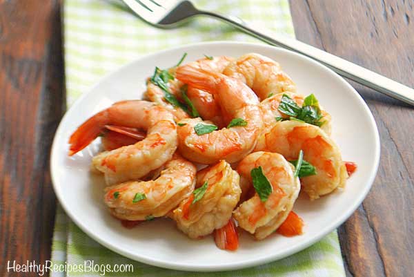 Ensalada Asiática De Camarones
