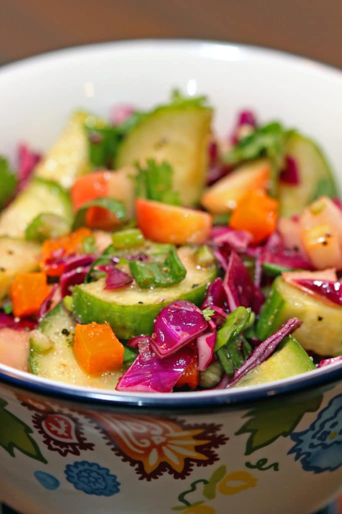  Salada de pepino e maçã3 