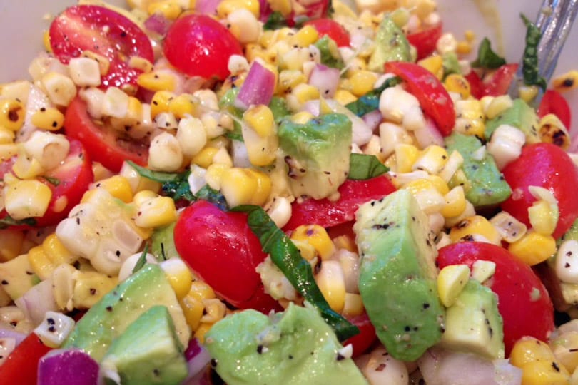 Ensalada De Maíz A La Parrilla