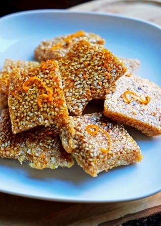Semillas de sésamo naranja frágil (Simsemieh)