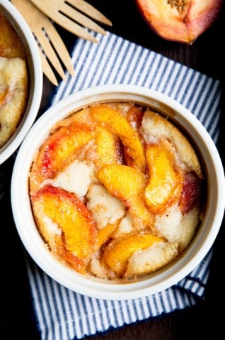 Postre de duraznos