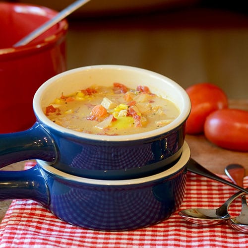 Sopa cremosa de pavo mexicano: alimenta tu alma también