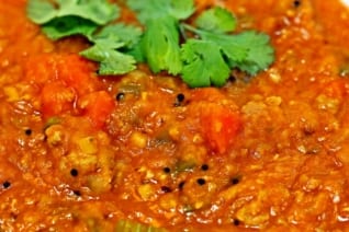 Sopa De Lentejas Rojas De Pavo Con Especias Bagaa