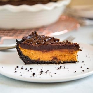 Pastel De Calabaza De Chocolate Cremoso