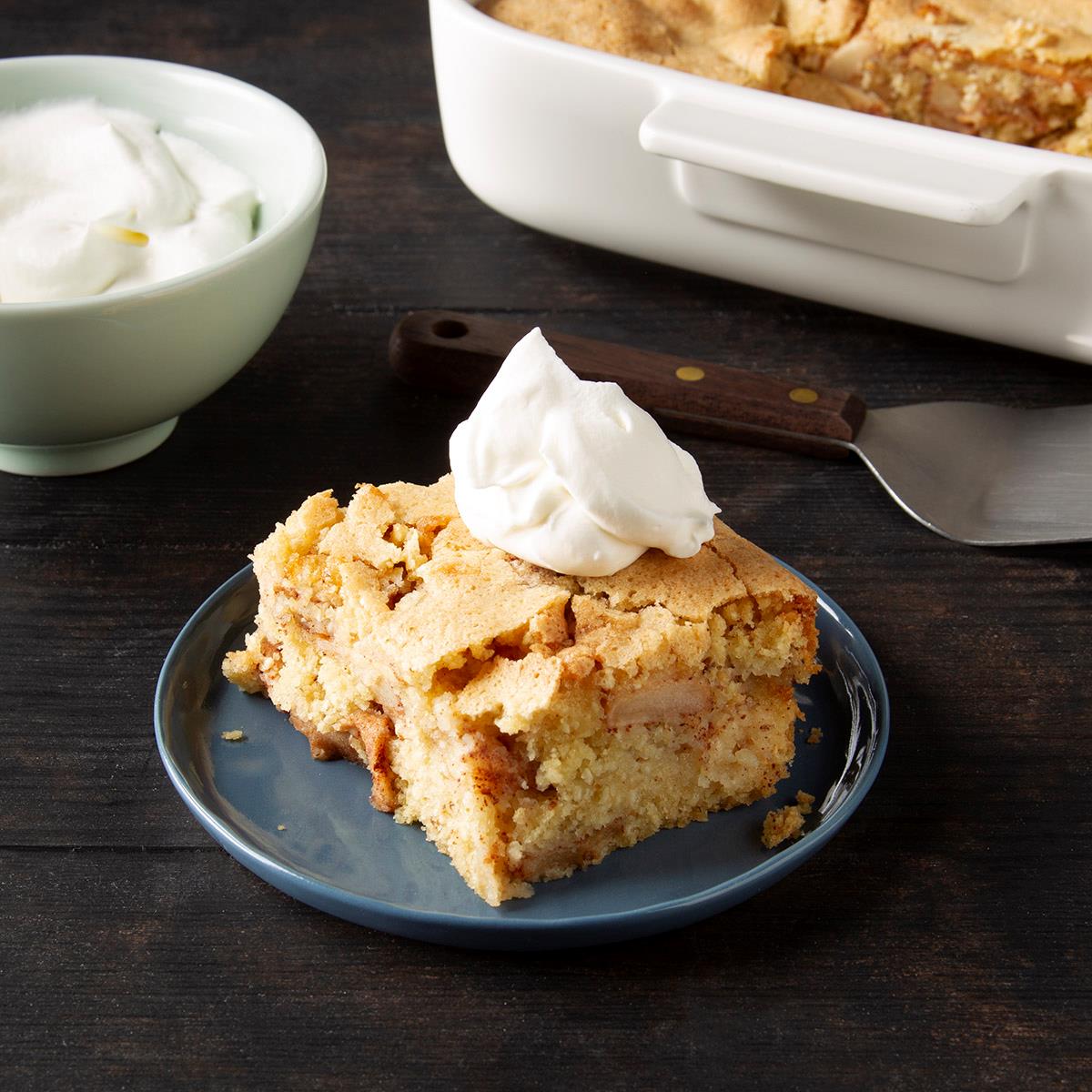Pastel de manzana para la receta de Pascua