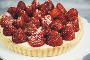 Tarta De Fresas Francesas