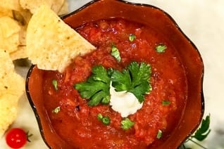Una receta casera de salsa de 1 minuto con ingredientes de despensa