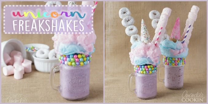 Unicorn Freakshakes