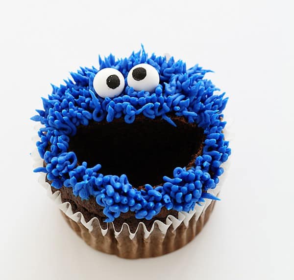 Cupcake Cookie Monster