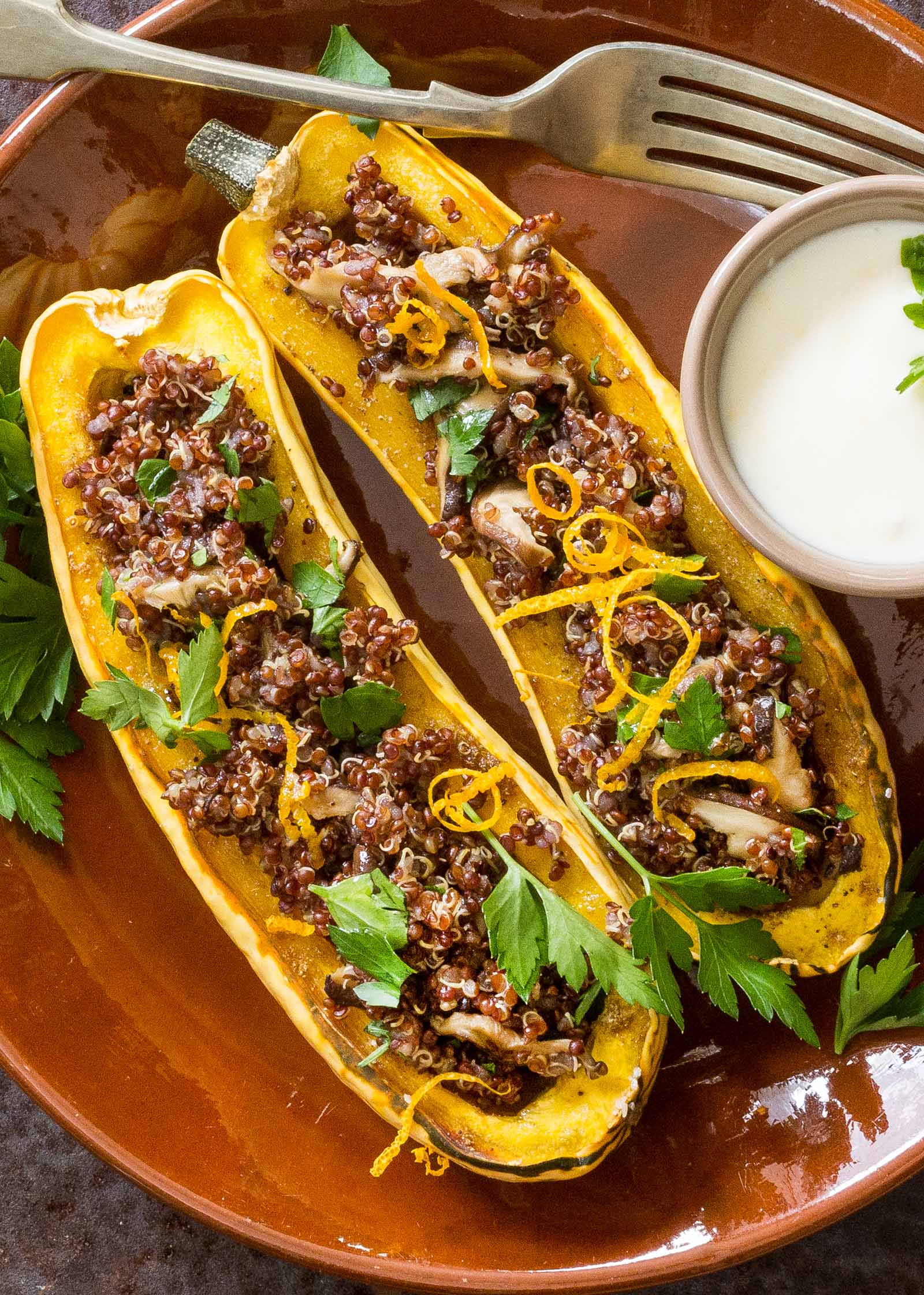 Stuffed Delicata Squash