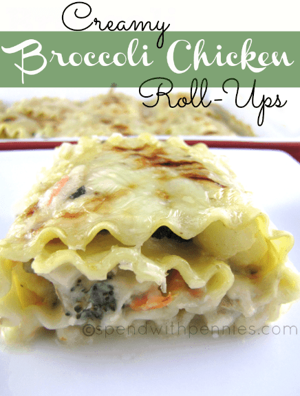 Broccoli Chicken Roll-Ups