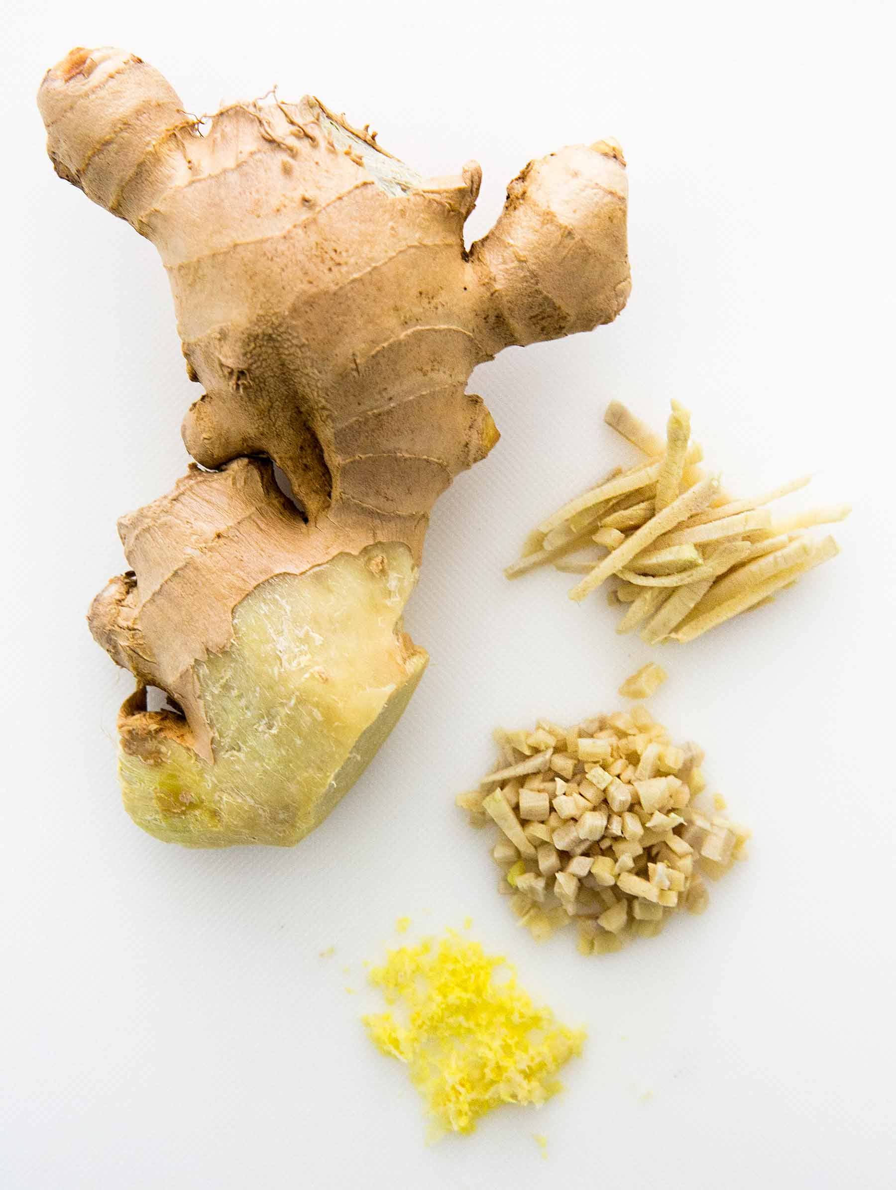 How to Peel, Chop, Grate Ginger