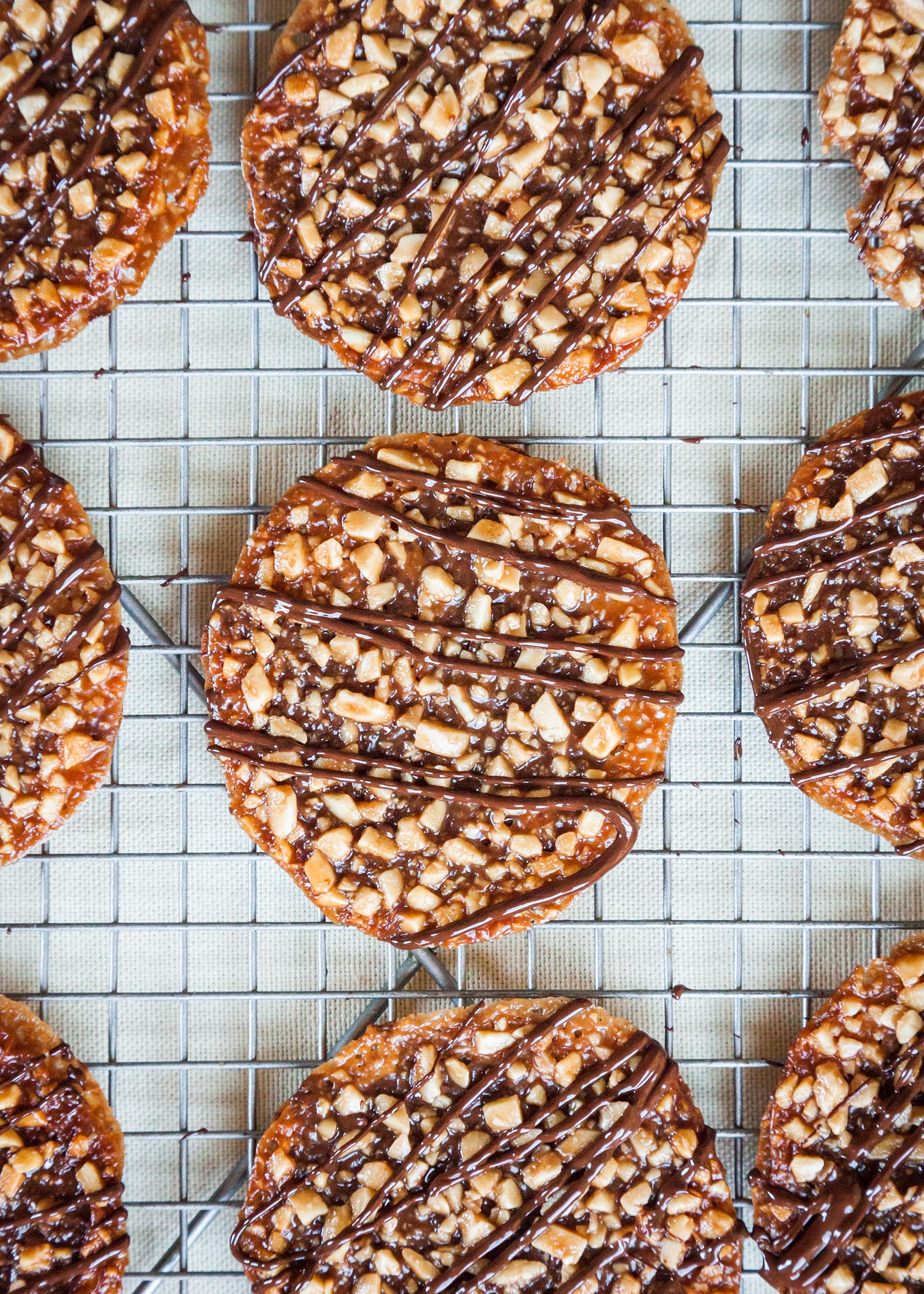 Chocolate Florentine Cookies