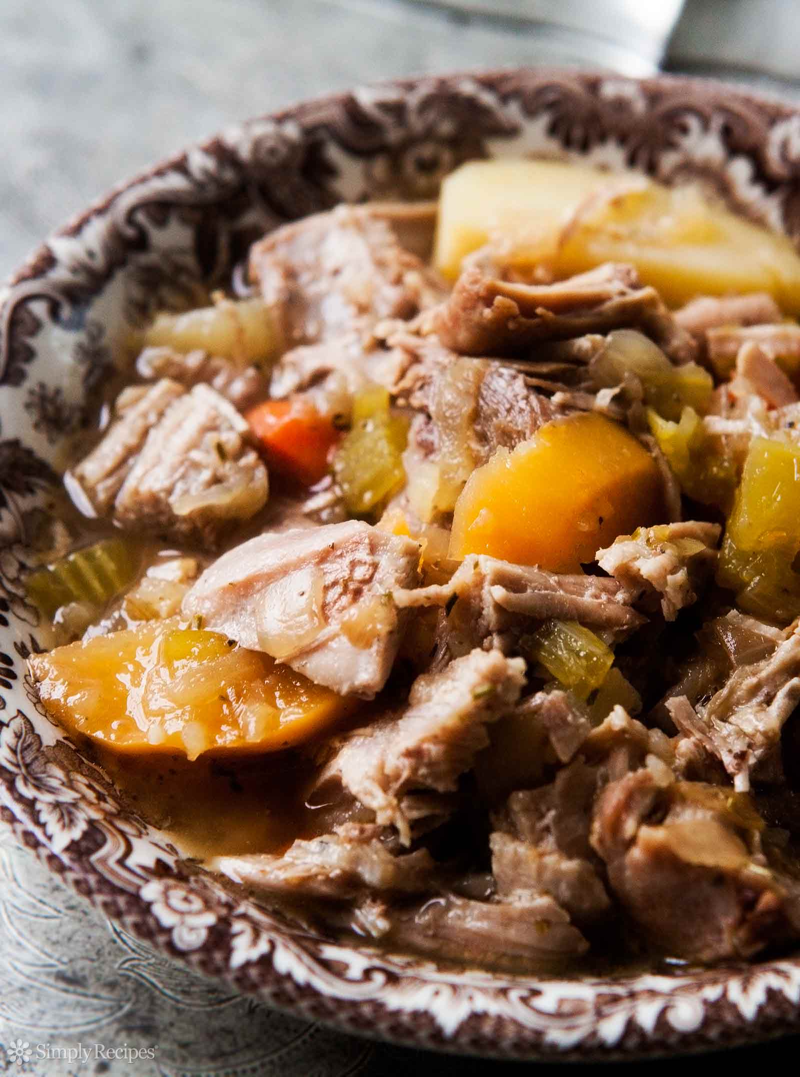 Turkey Stew with Root Vegetables
