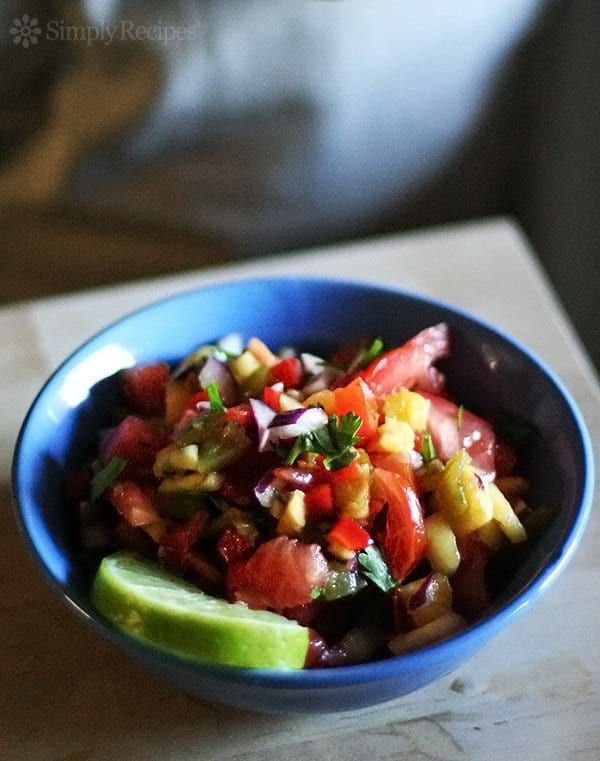 Pineapple Tomato Salsa