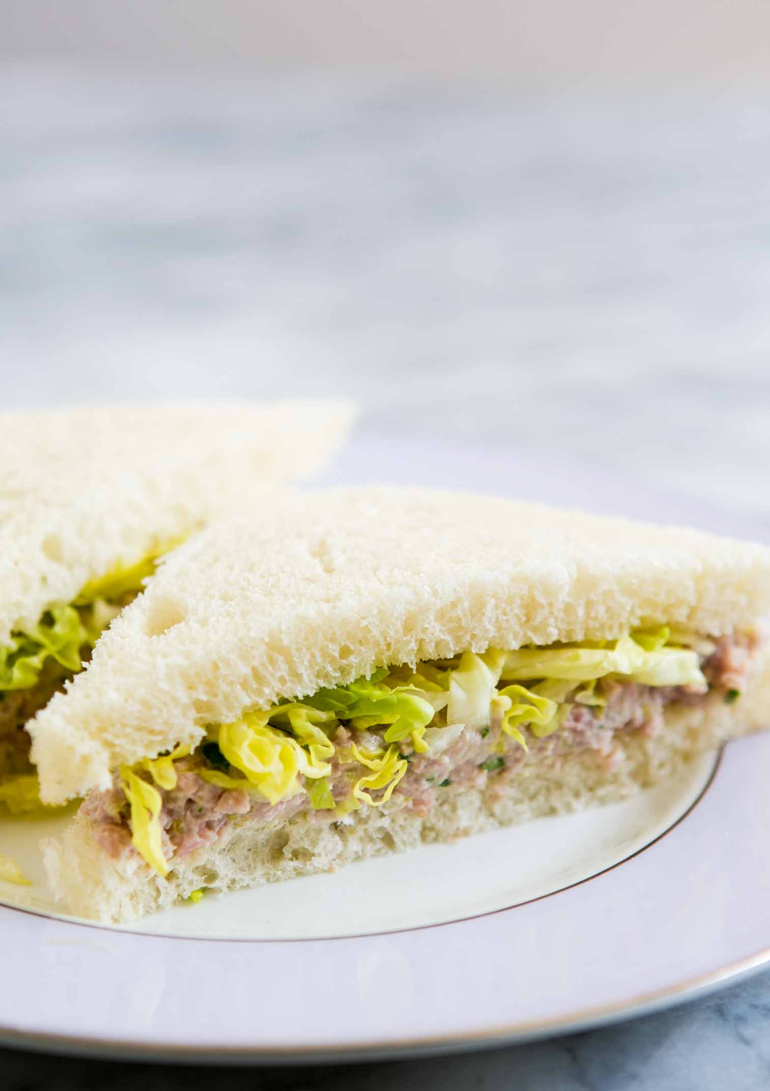 Deviled Ham Sandwich with Pickled Jalapenos
