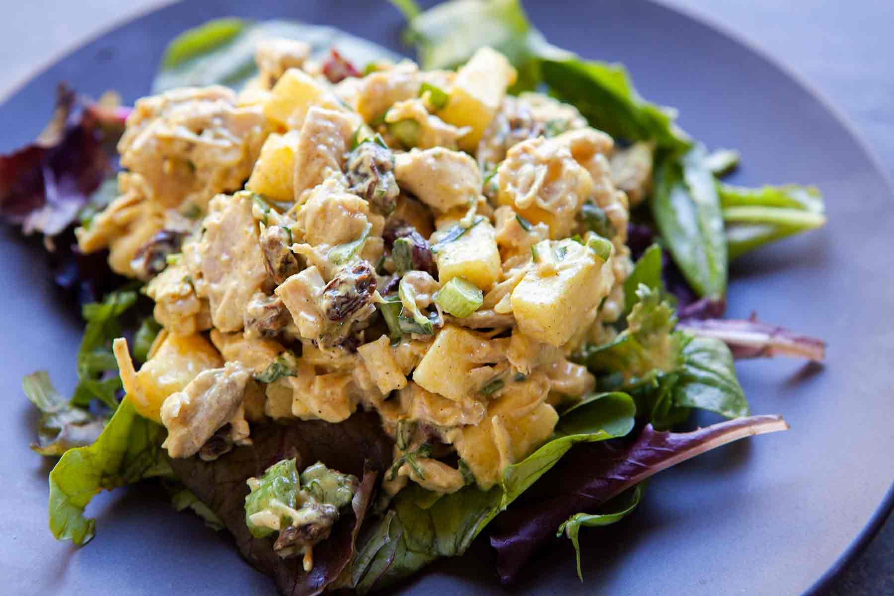 Turkey Curry Salad