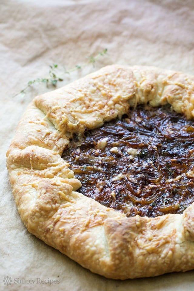 Rustic Onion Tart