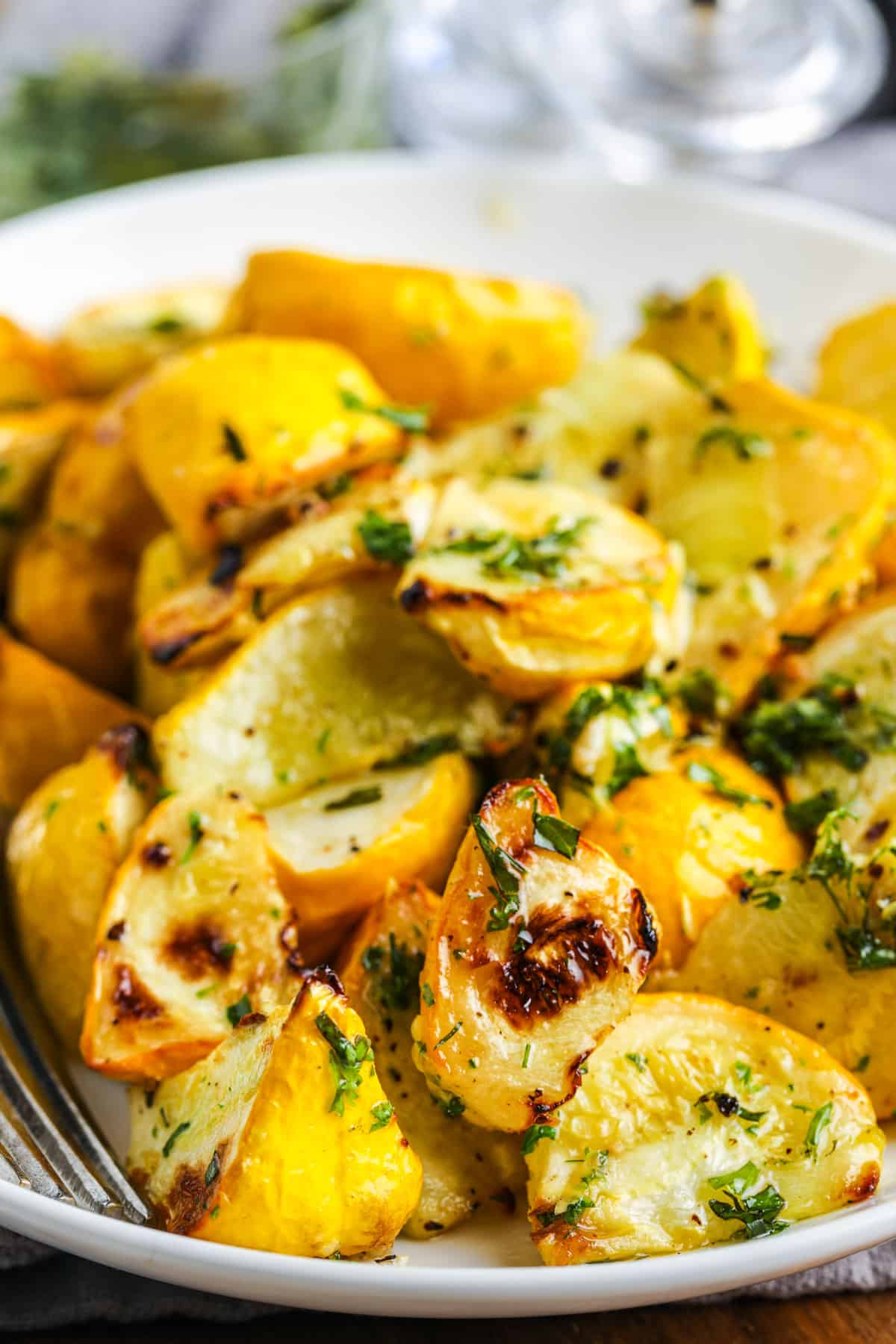 Bakad zucchini