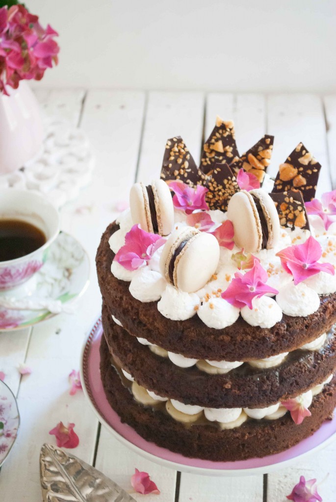 Banoffee Layer Cake steg för steg