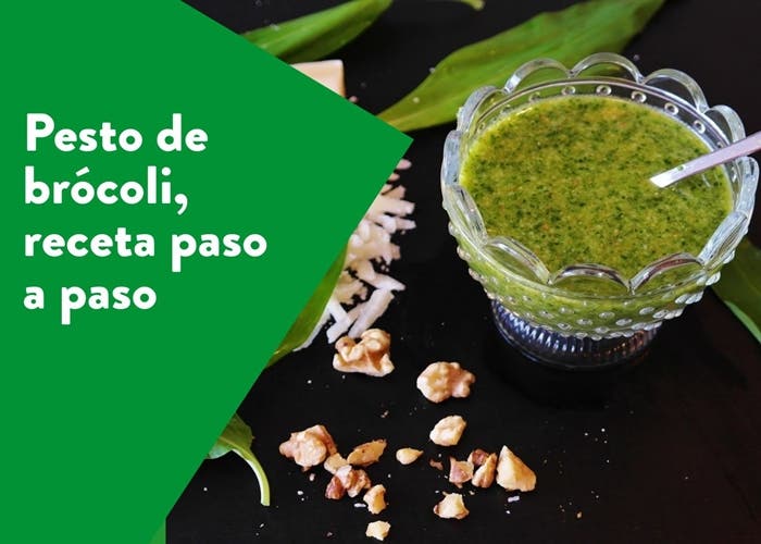Broccoli pesto, recept steg för steg
