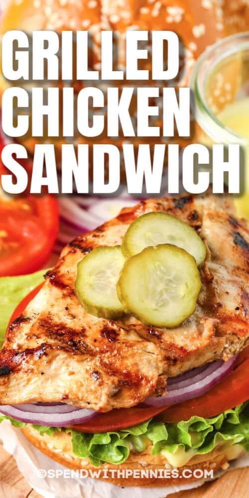 Grillad kycklingmacka