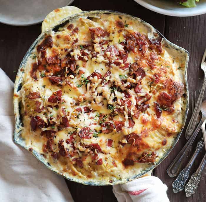 Gruyere gratinerade potatisar