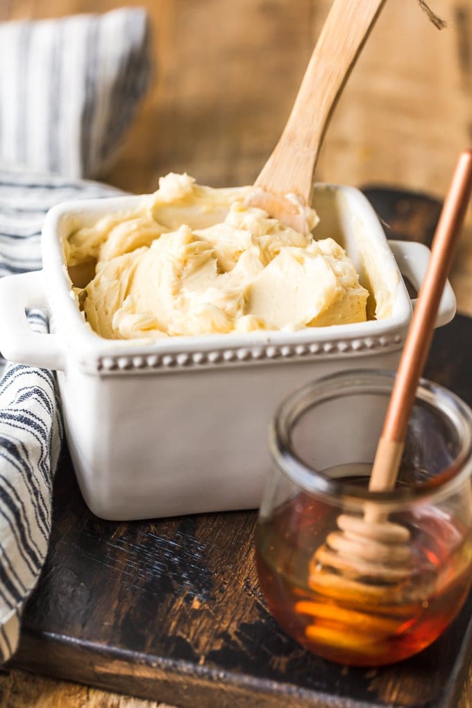 Hembakat recept på honungssmör