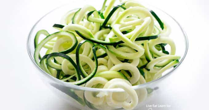 Hur man gör zucchininudlar
