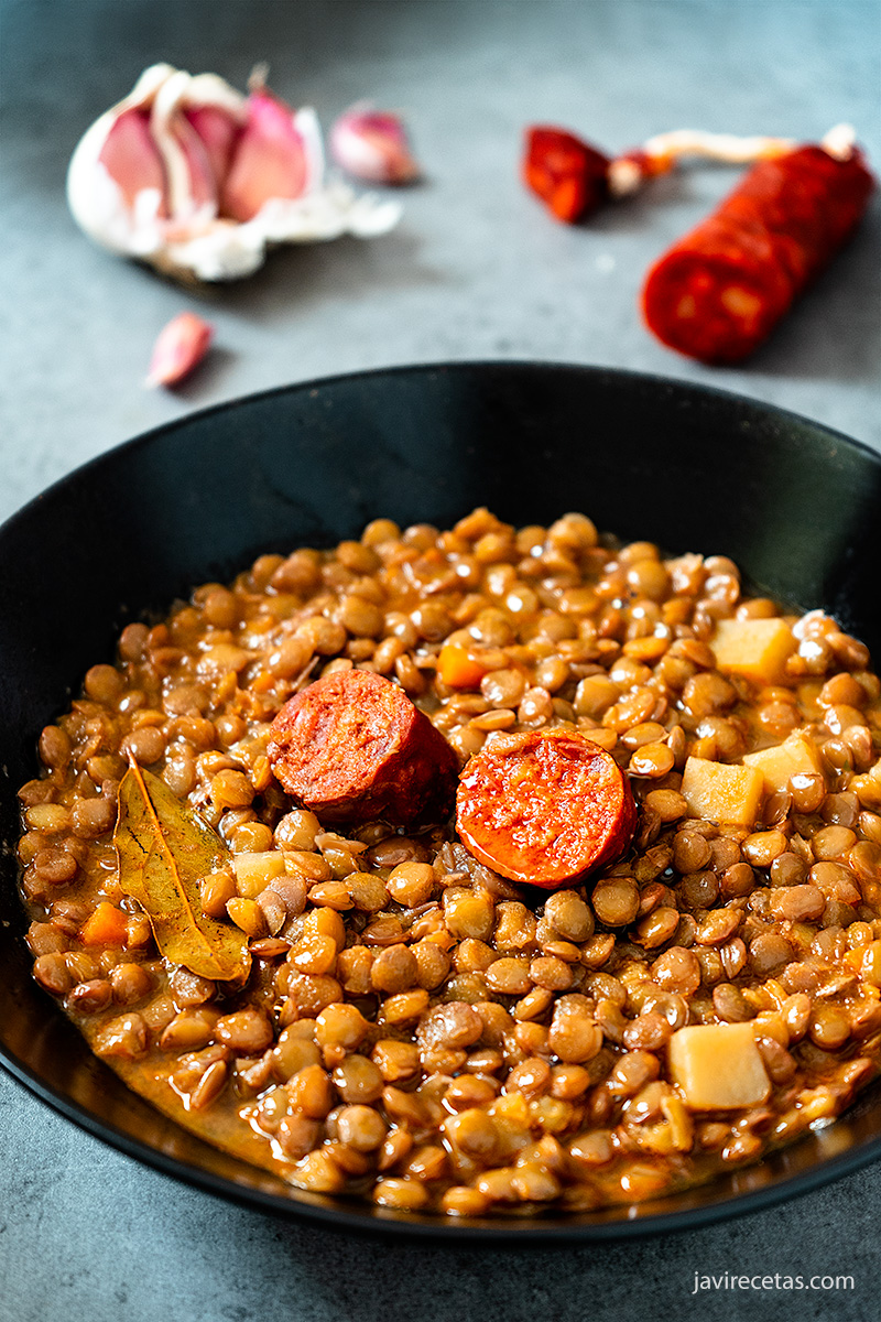 Linsgryta med Chorizo