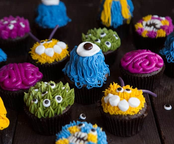 Monster Cupcakes