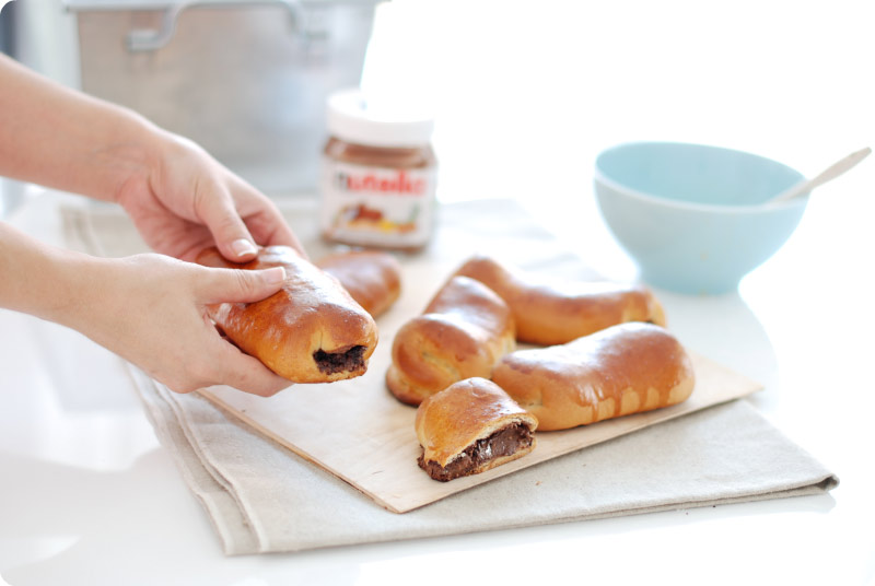 Nutella bollycaos med Thermomix