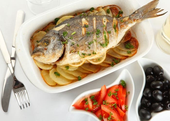 Rostat havsbraxrecept med potatismadrass