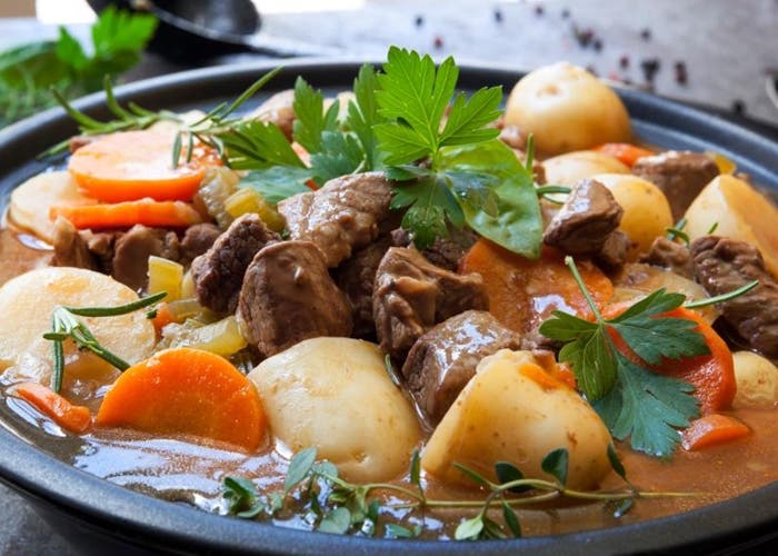 Stew recept med potatis och morötter