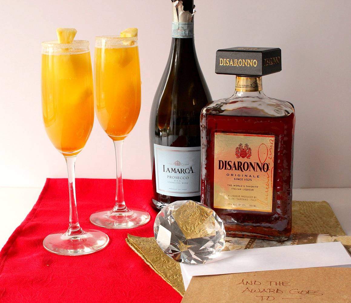 Prosecco Cocktail for the Academy Awards