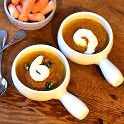 Sopa De Curry De Zanahoria - Alimenta Tu Alma También