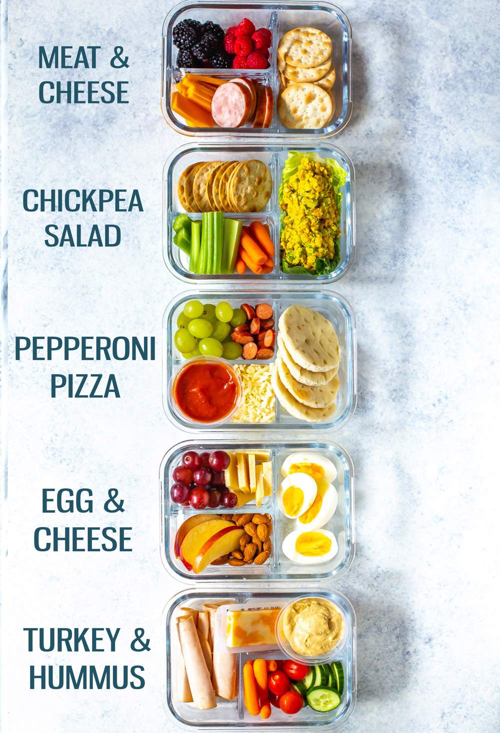 ?▷ Recetas Saludables de Bento Lunch Box - 5 maneras