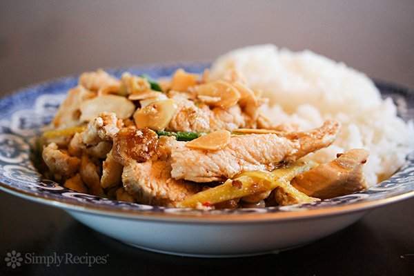 Ginger Chicken with Almonds