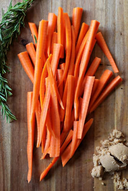 zanahorias en rodajas