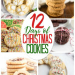 collage para 12 días de galletas navideñas