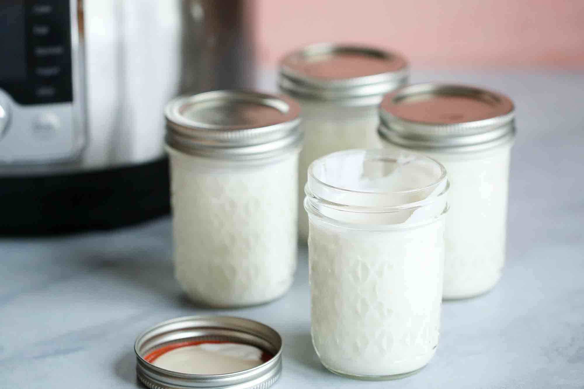 Cómo hacer yogur en la olla instantánea