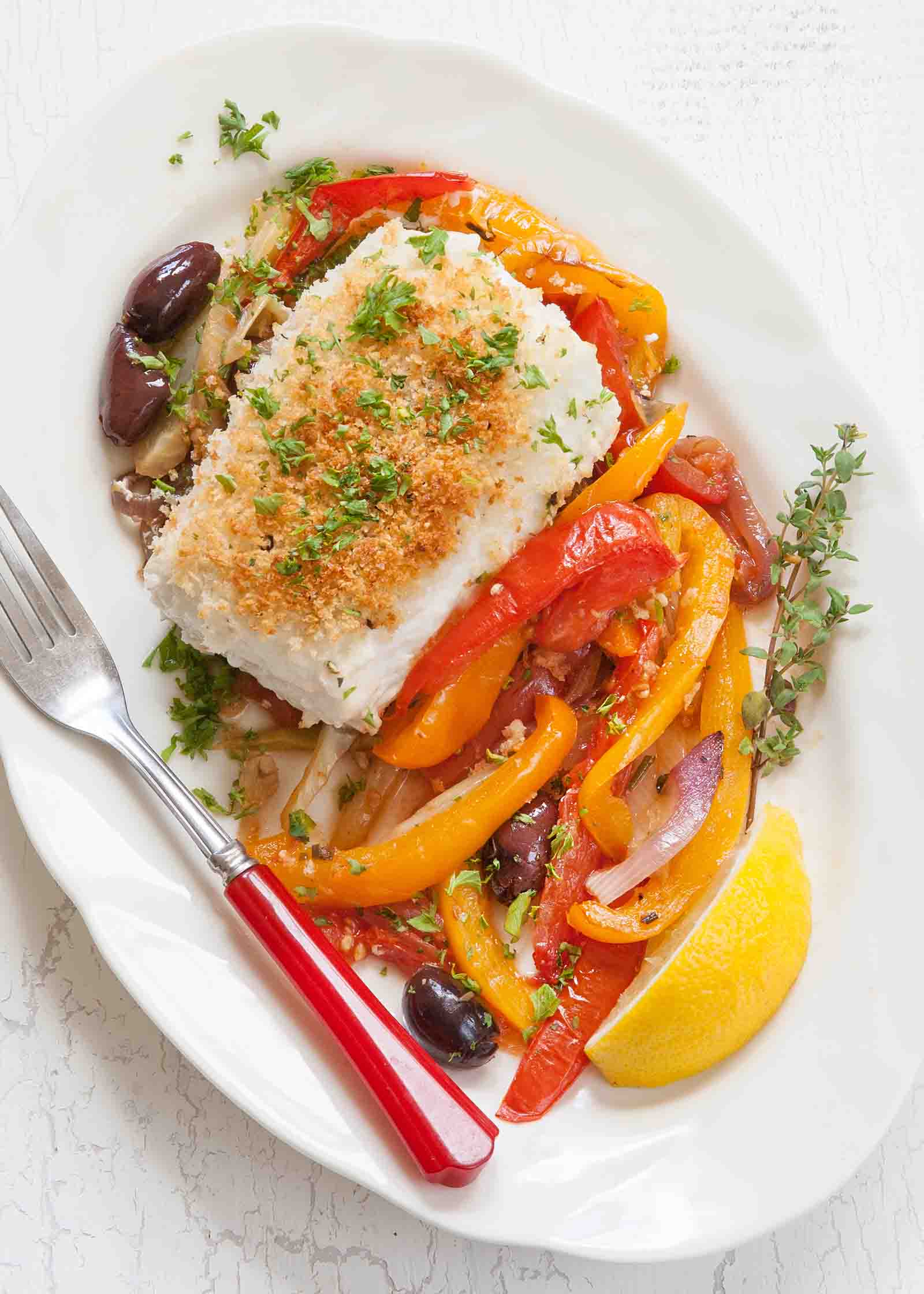 Halibut with Vegetables