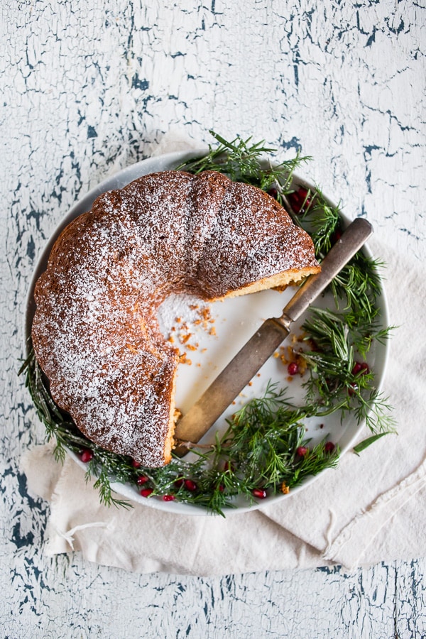 This cream sherry bundt cake is my favorite part about the holiday season. It