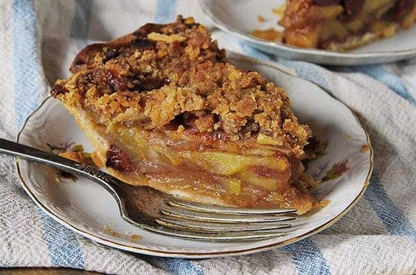 French Apple-Cranberry Pie!