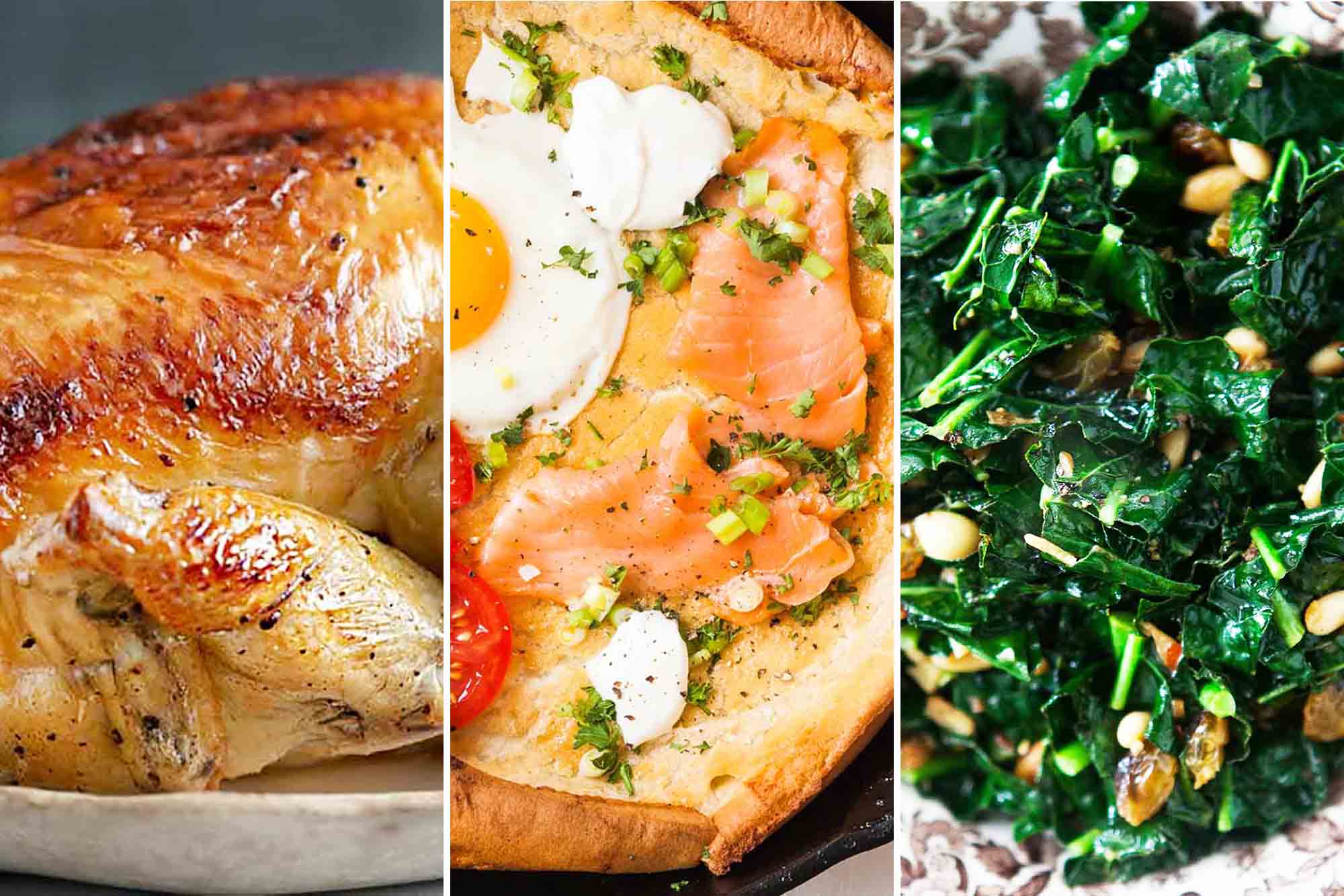 Use It Up Meal Plan Chicken, Smoked Salmon, and Pine Nuts