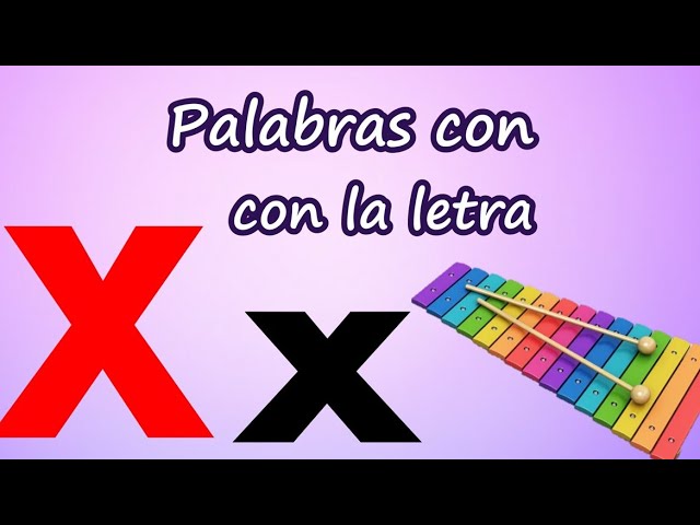 Xilófonos, xerófilos, xaxim: 10 datos sorprendentes sobre su uso 4 10 palabras con x