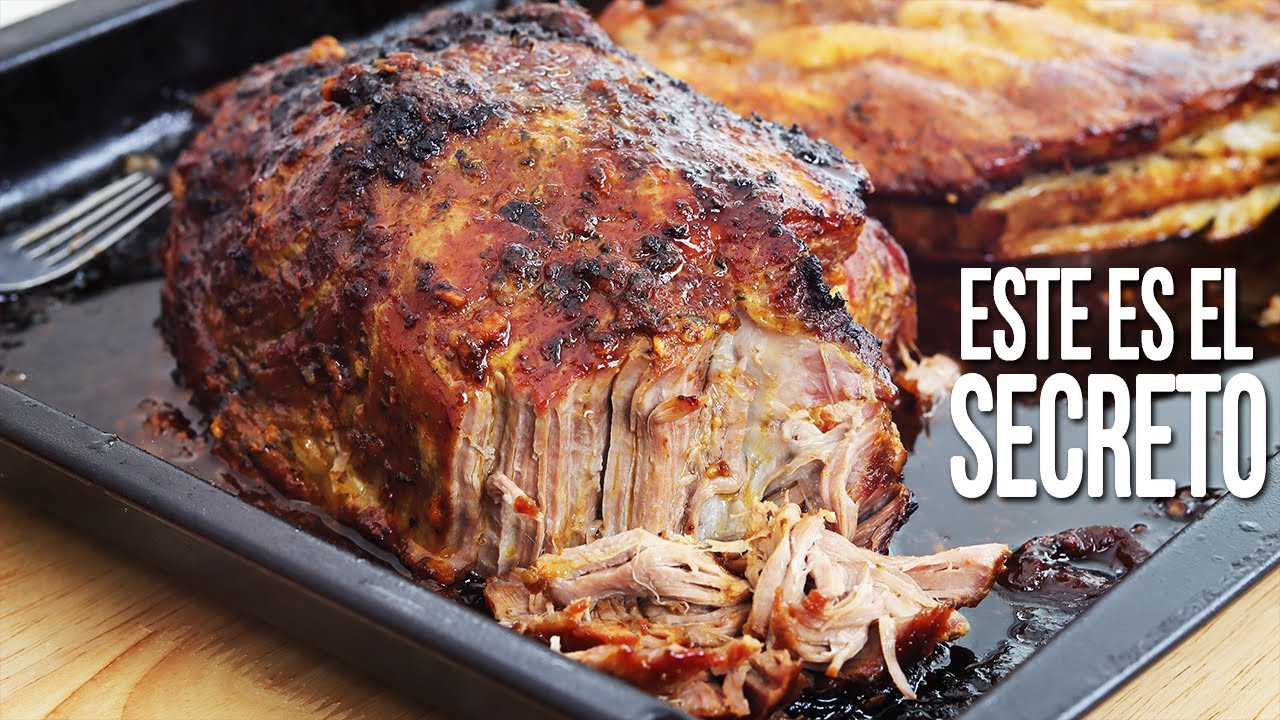 Asado de cerdo deshuesado receta fácil de horno