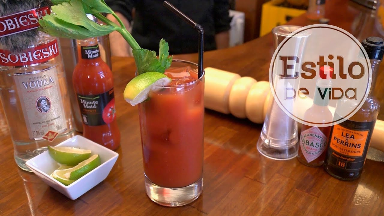 Cóctel picante Bloody Maria