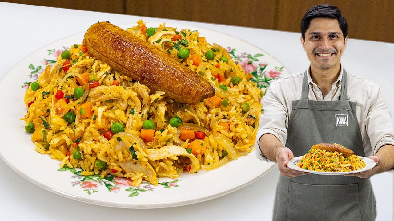 Como hacer arroz con pollo