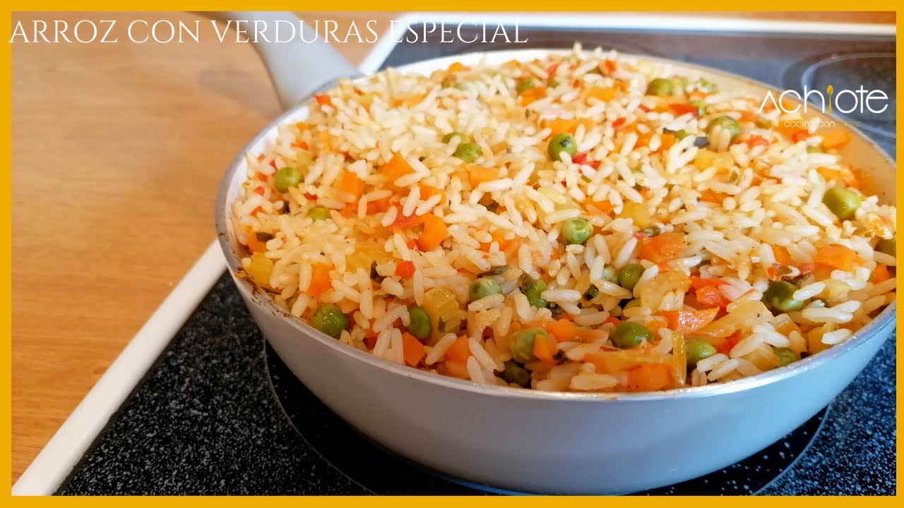 Como hacer arroz con verduras